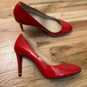 Michael Kors Red Patent Heels